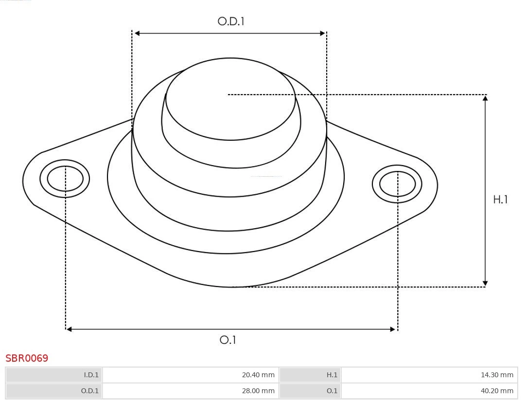 AS-PL SBR0069 Starter Lid, carburettor