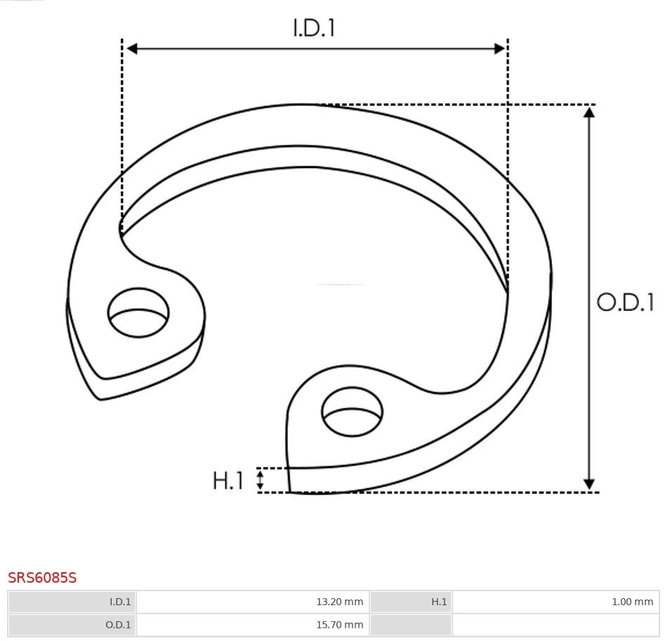 AS-PL SRS6085S Repair Kit, starter