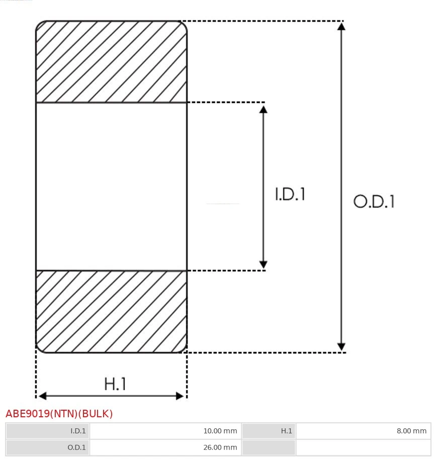 Bearing Brand new NTN ABE9019(NTN)(BULK)