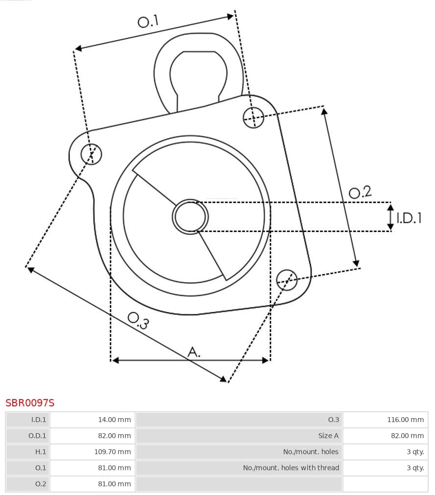 Starter Lid, carburettor Brand new AS-PL SBR0097S