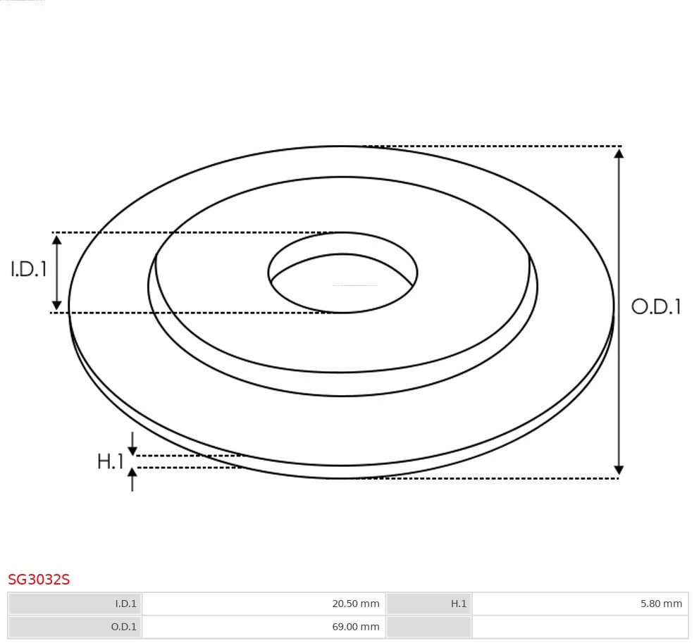 AS-PL SG3032S Repair Kit, starter