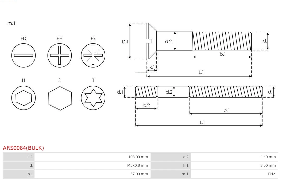 Repair Set, alternator Brand new AS-PL ARS0064(BULK)