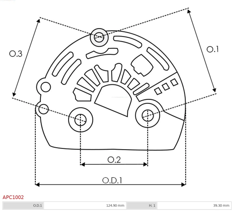 AS-PL APC1002 Protective Cap, alternator