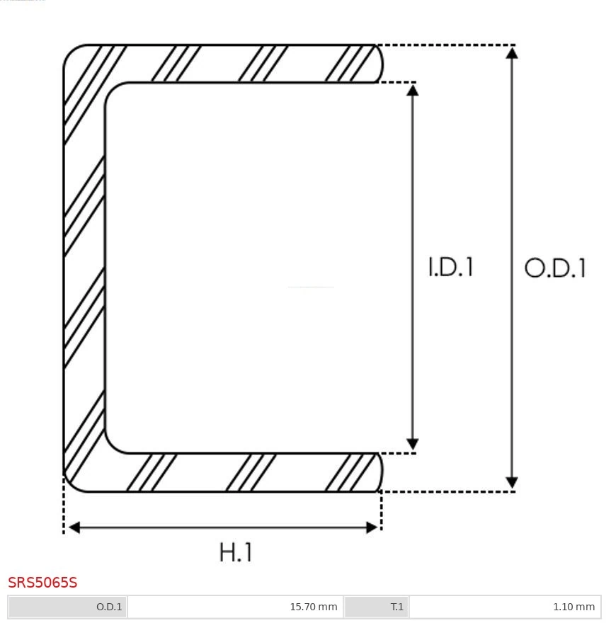 Repair Kit, starter Brand new AS-PL SRS5065S