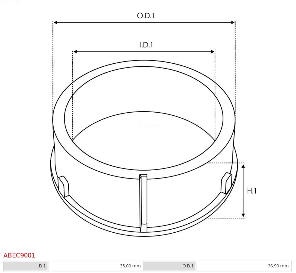 Protective Cap, alternator Brand new AS-PL ABEC9001