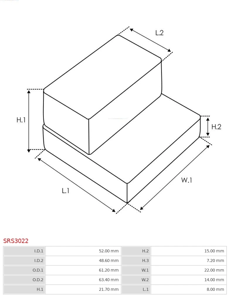 AS-PL SRS3022 Repair Kit, starter