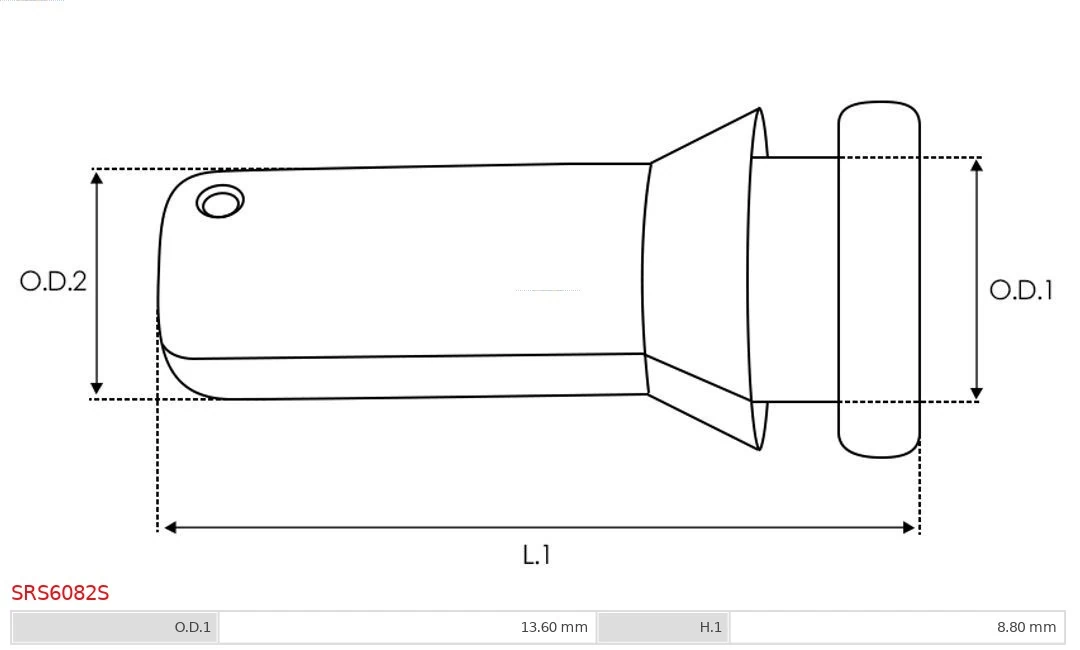 Repair Kit, starter Brand new AS-PL SRS6082S