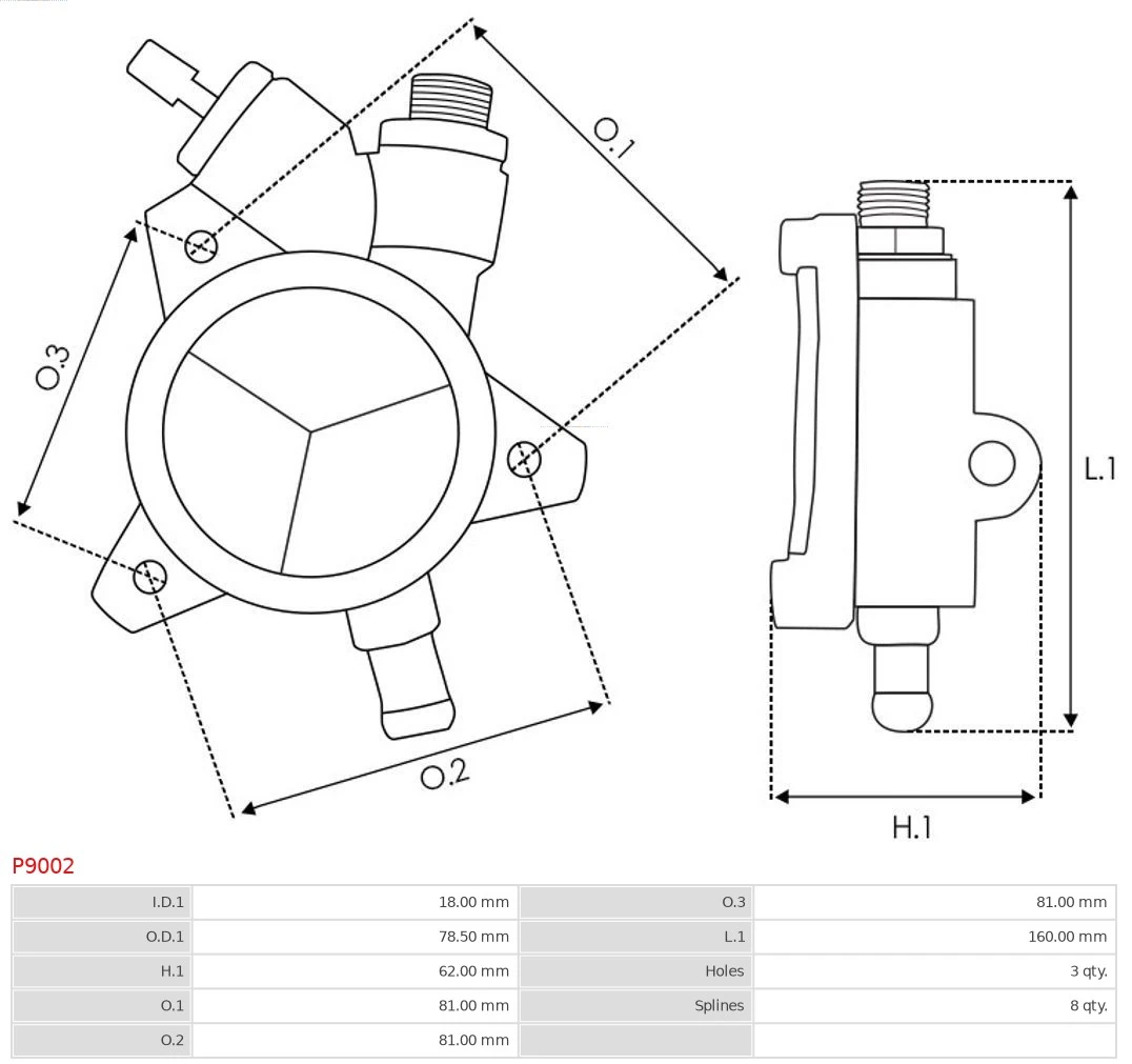 AS-PL P9002 Vacuum Pump