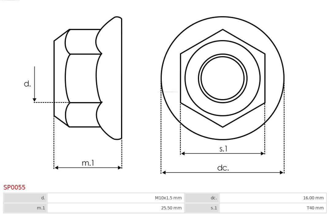 Repair Set, alternator Brand new AS-PL SP0055