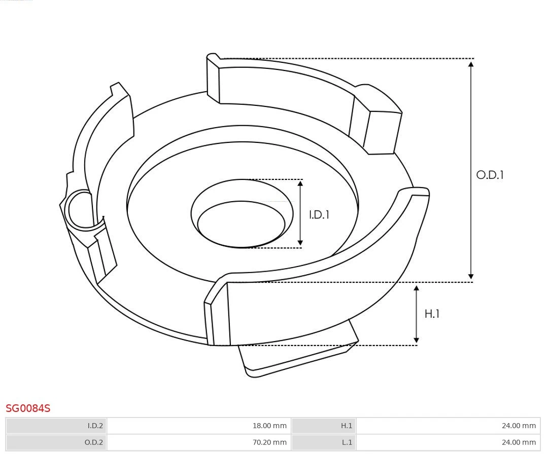 AS-PL SG0084S Repair Kit, starter