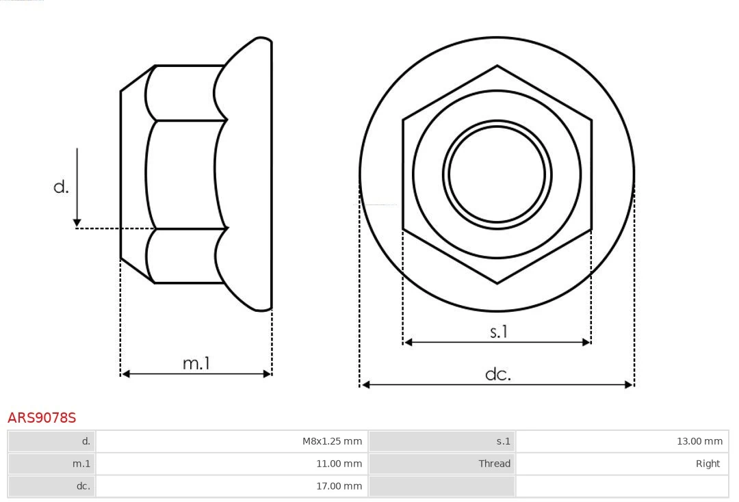 AS-PL ARS9078S Repair Set, alternator