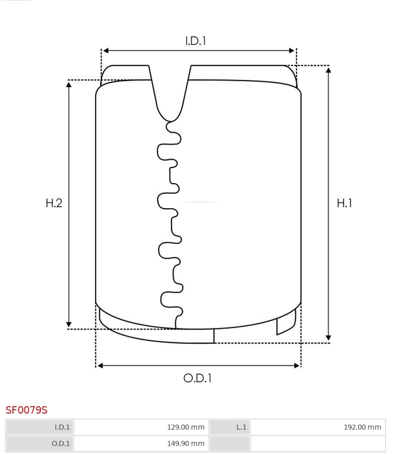 AS-PL SF0079S Field Winding, starter