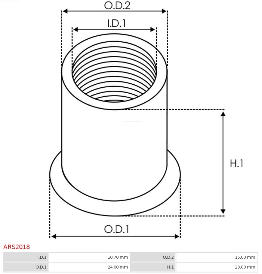 AS-PL ARS2018 Repair Set, alternator