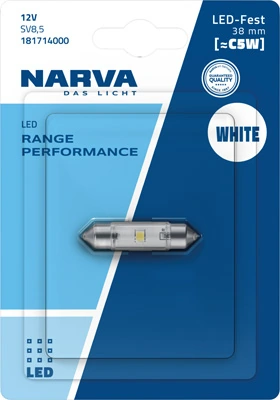 NARVA 181714000 Bulb, licence plate light