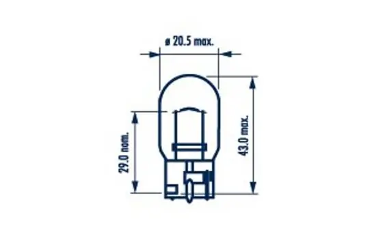 Bulb, direction indicator 176323000