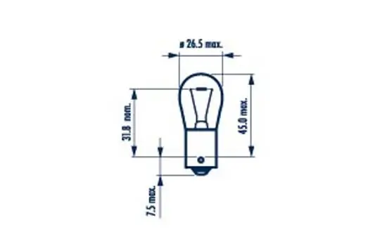 Bulb, direction indicator 176353000