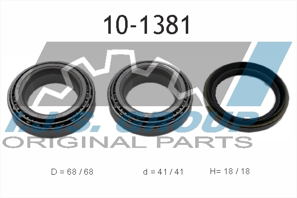 Wheel Bearing Kit Technology & Quality 10-1381