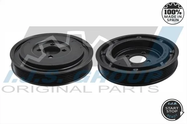 Belt Pulley, crankshaft Technology & Quality, Made in Spain 17-1038