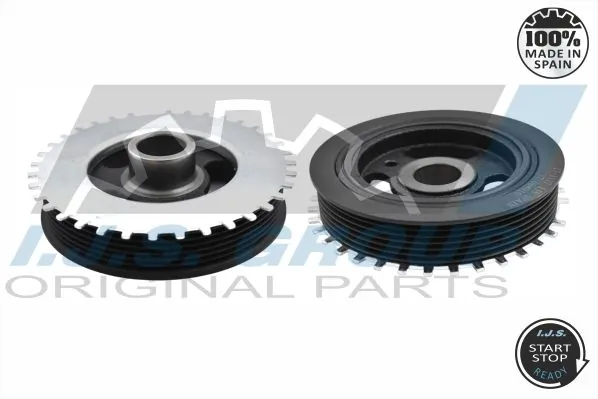 Belt Pulley, crankshaft Technology & Quality, Made in Spain 17-1117