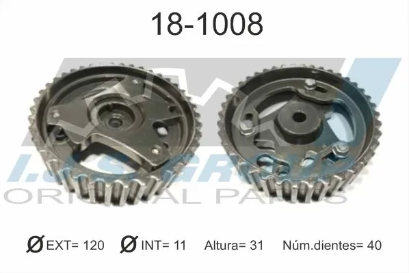 Gear/Sprocket, camshaft Technology & Quality 18-1008