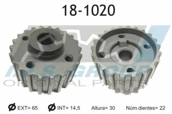 Sprocket, crankshaft Technology & Quality 18-1020