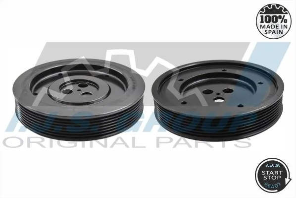 Belt Pulley, crankshaft Technology & Quality, Made in Spain 17-1195