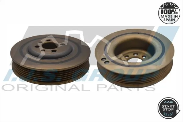 Belt Pulley, crankshaft Technology & Quality, Made in Spain 17-1008