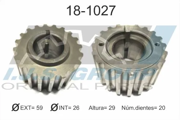 Gear/Sprocket, camshaft Technology & Quality 18-1027