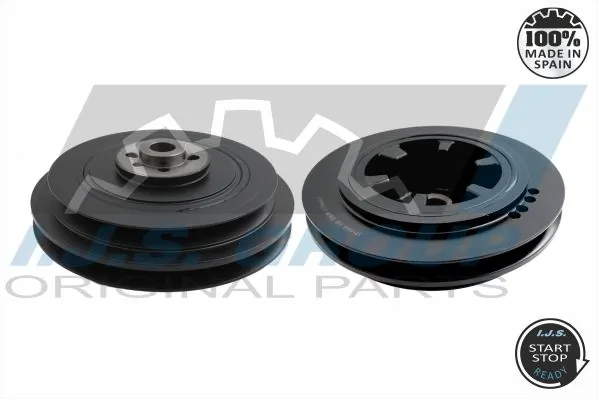 Belt Pulley, crankshaft Technology & Quality, Made in Spain 17-1249