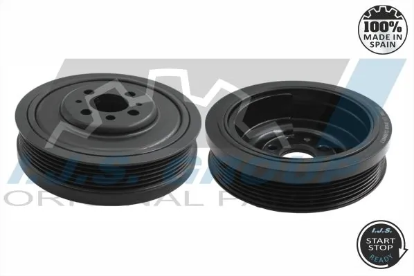 Belt Pulley, crankshaft Technology & Quality, Made in Spain 17-1206