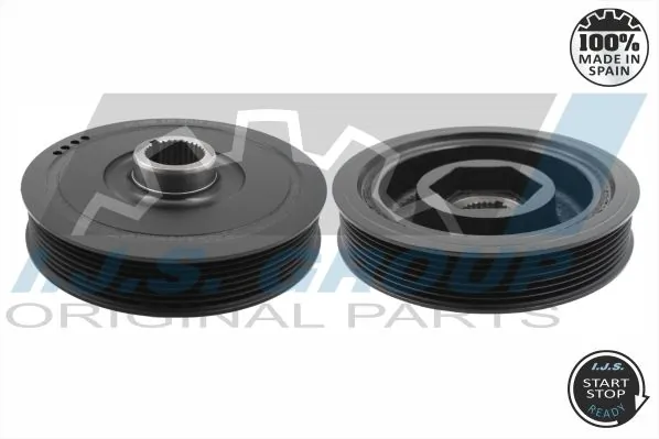 Belt Pulley, crankshaft Technology & Quality, Made in Spain 17-1268