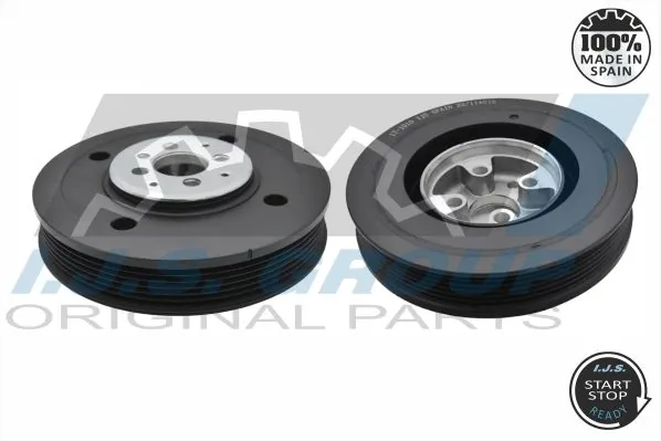Belt Pulley, crankshaft Technology & Quality, Made in Spain 17-1010
