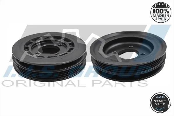 Belt Pulley, crankshaft Technology & Quality, Made in Spain 17-1080