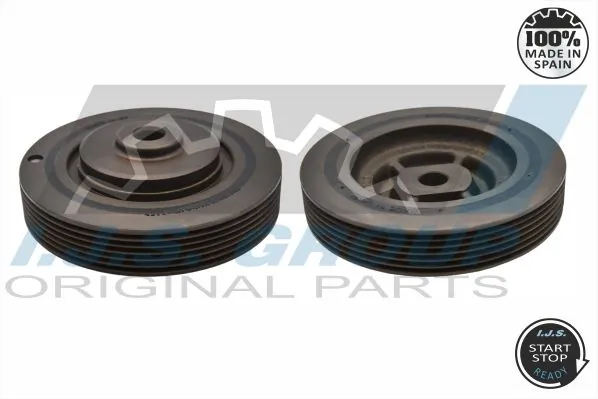 Belt Pulley, crankshaft Technology & Quality, Made in Spain 17-1003