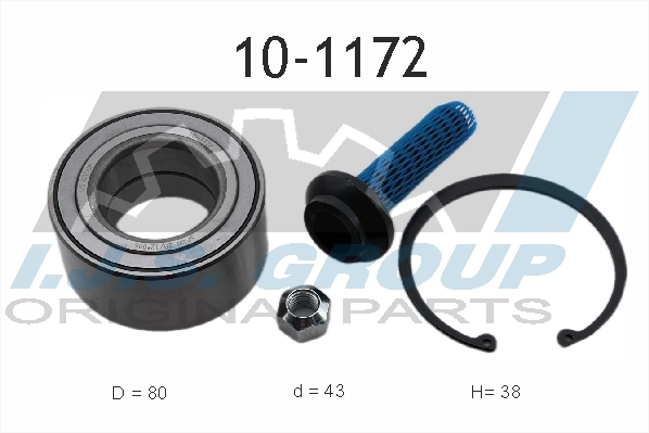 Wheel Bearing Kit Technology & Quality 10-1172