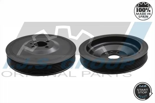 Belt Pulley, crankshaft Technology & Quality, Made in Spain 17-1183