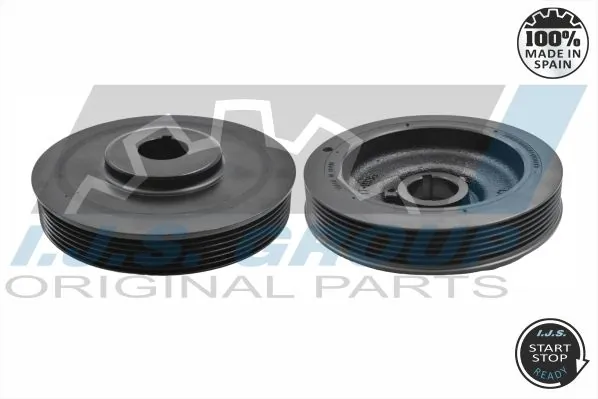 Belt Pulley, crankshaft Technology & Quality, Made in Spain 17-1036