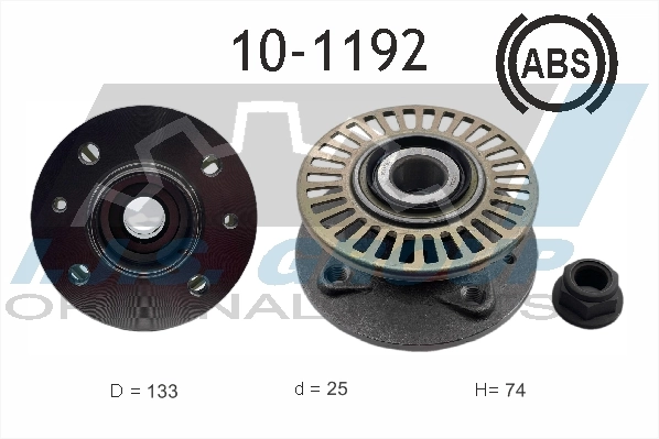 Wheel Bearing Kit Technology & Quality 10-1192