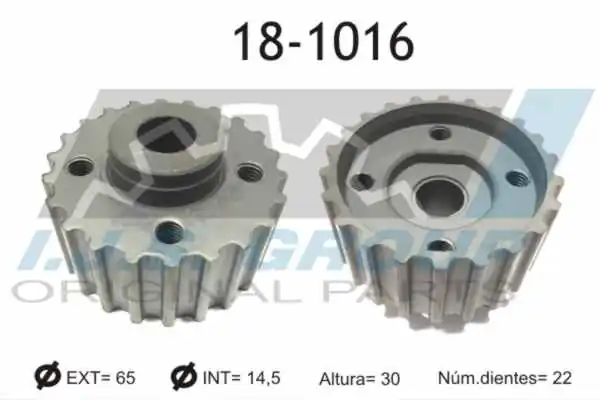 Sprocket, crankshaft Technology & Quality 18-1016
