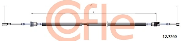 Cable Pull, manual transmission 12.7260