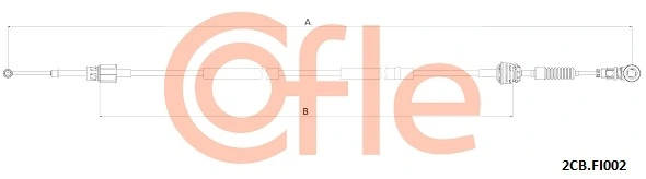 Cable Pull, manual transmission 92.2CB.FI002