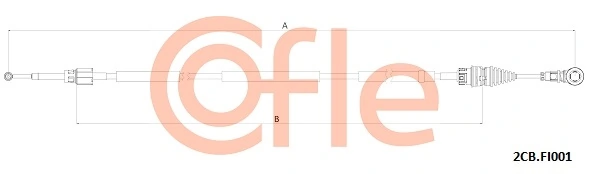 Seilzug, Schaltgetriebe 2CB.FI001