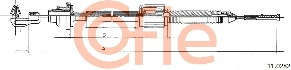 Accelerator Cable 11.0282