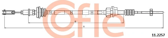 Cable Pull, clutch control 92.11.2257