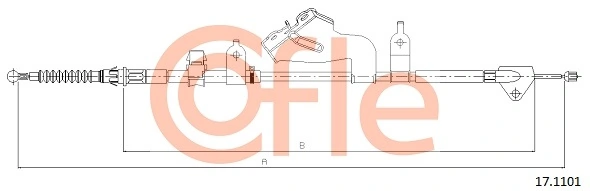 Cable Pull, parking brake 92.17.1101