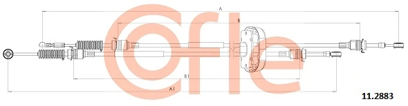 Cable Pull, manual transmission 11.2883