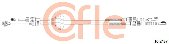 Cable Pull, manual transmission 92.10.2457