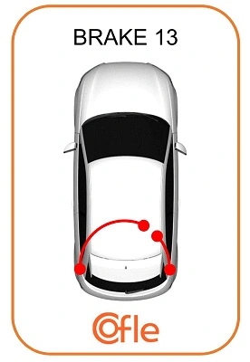 Cable Pull, parking brake 92.11.6762