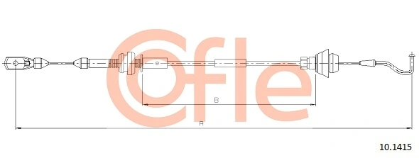 Accelerator Cable 92.10.1415