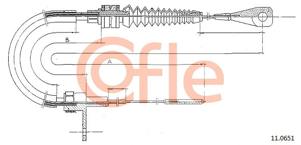 Accelerator Cable 11.0651